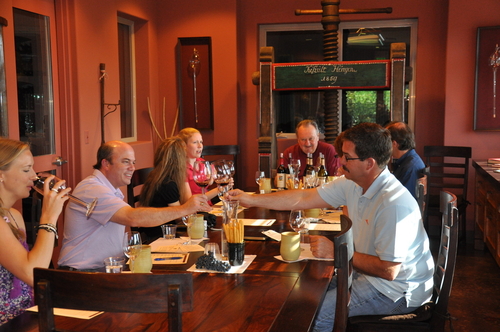 Tasting during 2011 Harvest